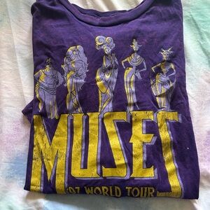 Disney Muses Tour Purple Graphic Tee